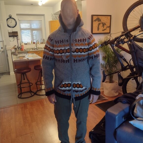 Inka's World Jackets & Blazers - Men's or Women's Classic wool zip up jacket with hood